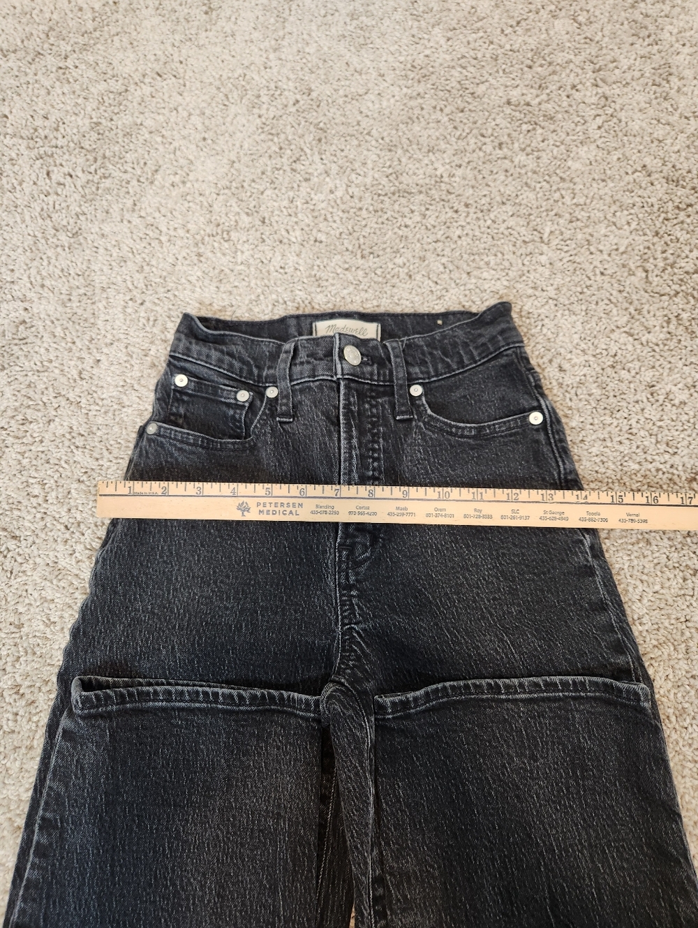 Madewell The Perfect Vintage Wide Leg Jean Size 23 - Picture 7 of 9